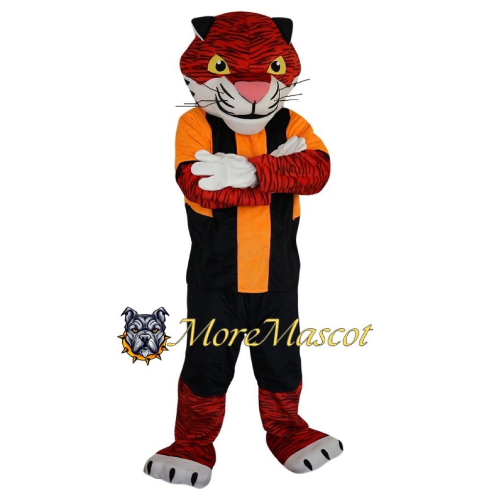 Adult Sport Tiger Mascot Costume