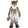Gray Tiger Mascot Costume