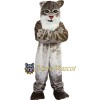 Gray Tiger Mascot Costume