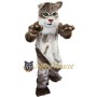 Gray Tiger Mascot Costume