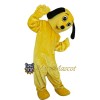 Lovely Yellow Dog Mascot Costume