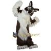 Brown & White Fox Dog Mascot Costume