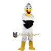 White Pelican Mascot Costume