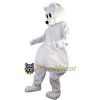 Adult White Bear Mascot Costume