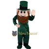 Kind Leprechaun Mascot Costume