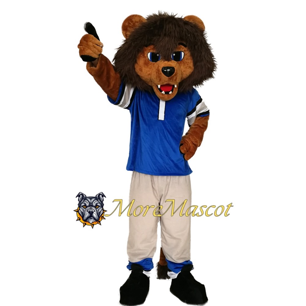 Coach Lion Mascot Costume