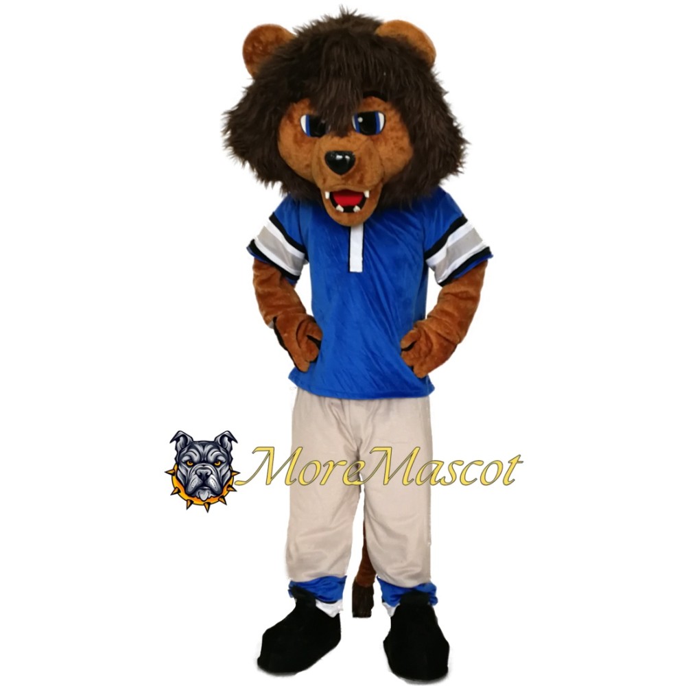 Coach Lion Mascot Costume