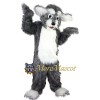 Long Fur Dog Mascot Costume