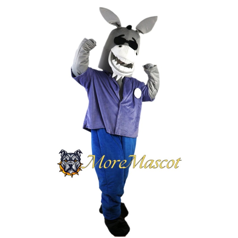 Cool Donkey Mascot Costume