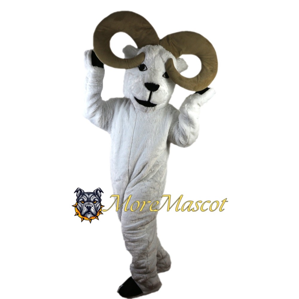 Friendly Goat Mascot Costume