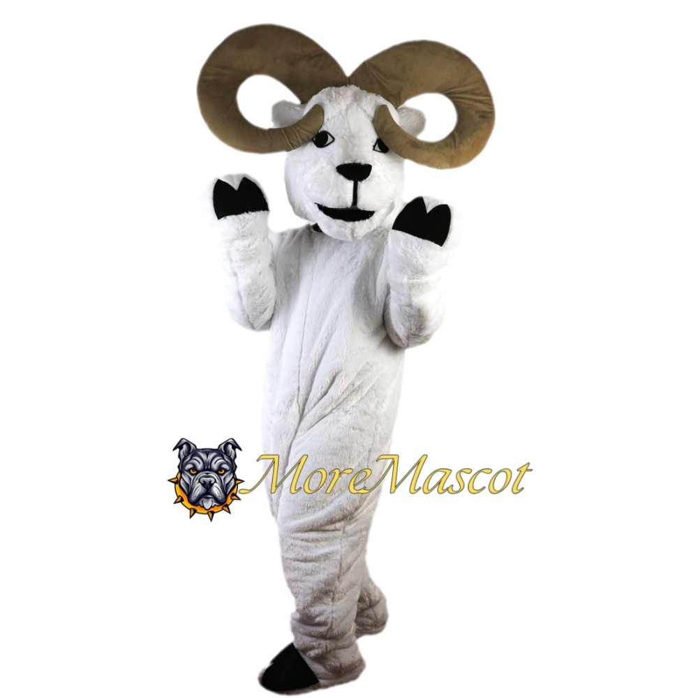 Friendly Goat Mascot Costume