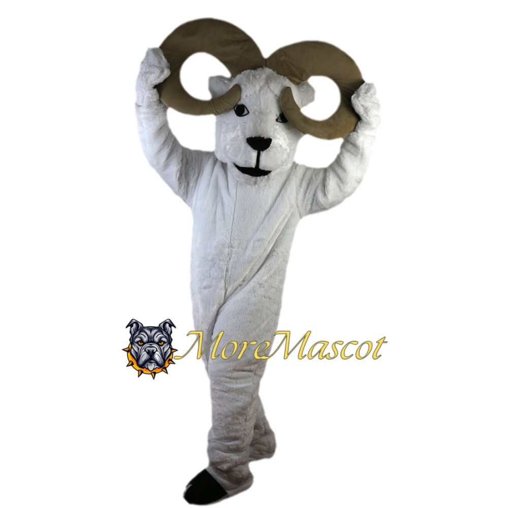 Friendly Goat Mascot Costume