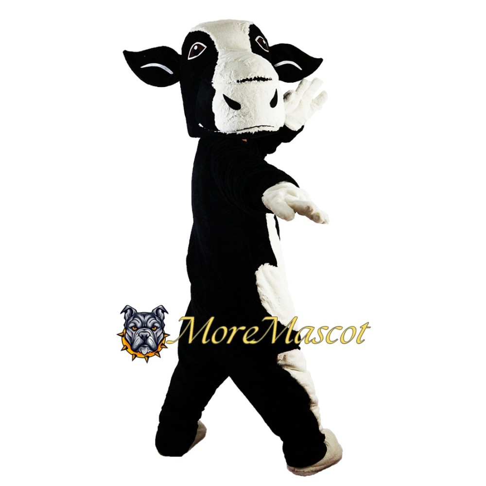 Black Cow Mascot Costume