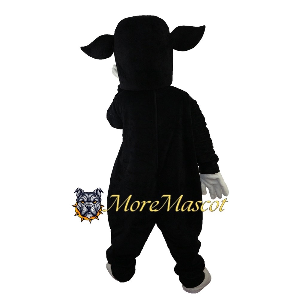Black Cow Mascot Costume