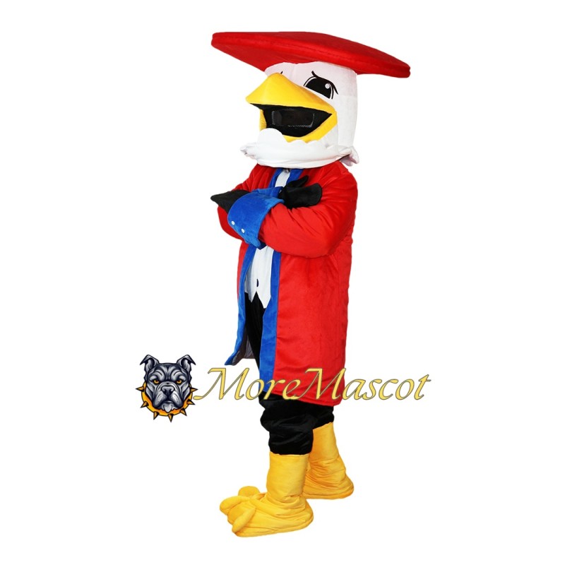 Captain Eagle Mascot Costume