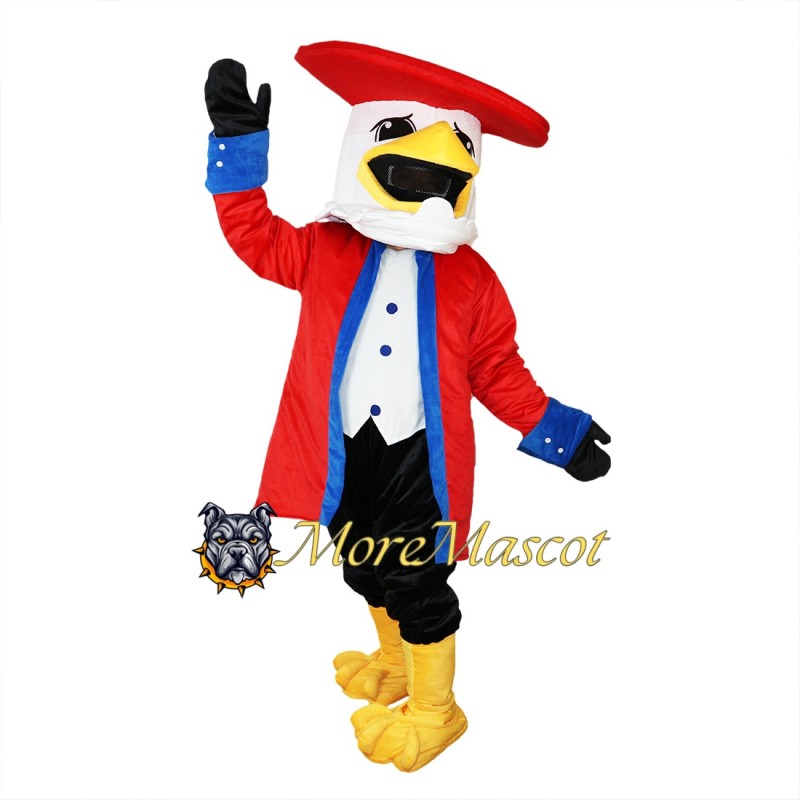 Captain Eagle Mascot Costume