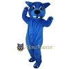 Adult Blue Dog Mascot Costume