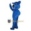 Adult Blue Dog Mascot Costume