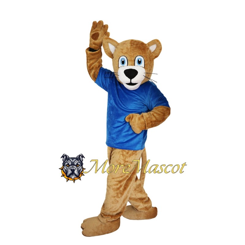 University Leopard Mascot Costume