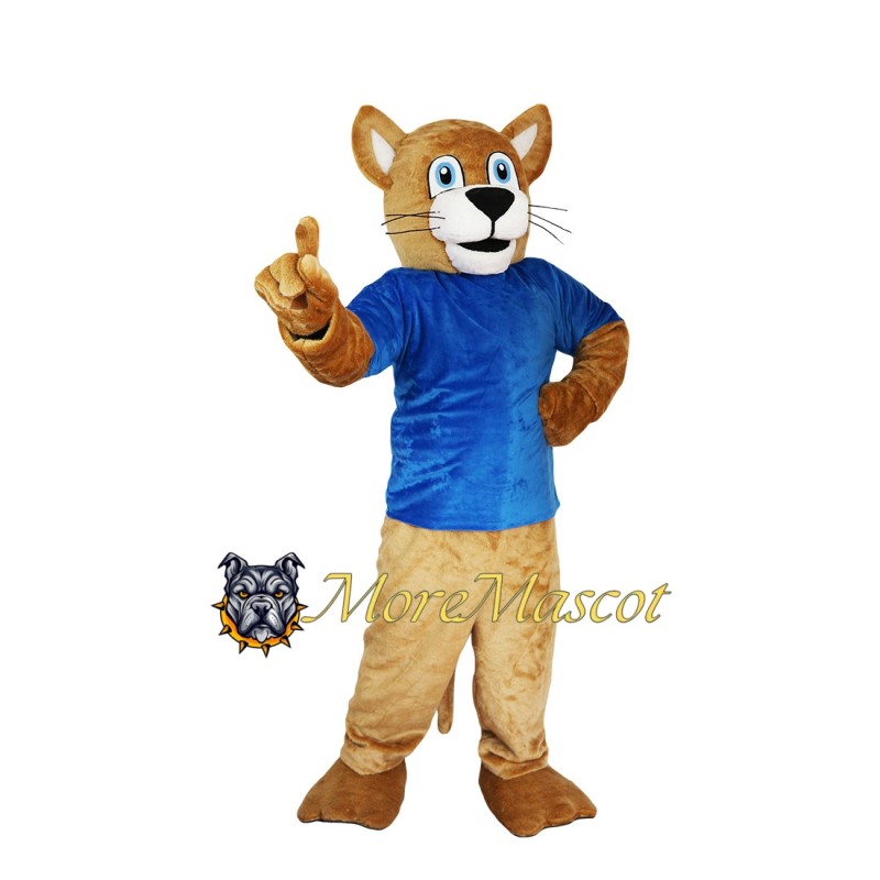 University Leopard Mascot Costume