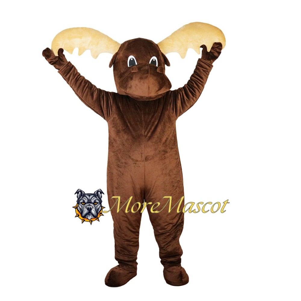 Adult Moose Mascot Costume