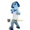Sport Blue Dog Mascot Costume