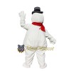 Lovely Snowman Mascot Costume