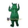 Green Devil Mascot Costume