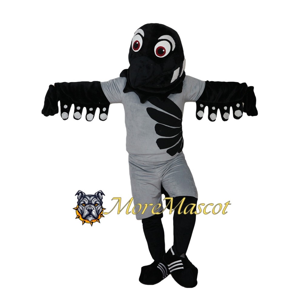 Sport Black Bird Mascot Costume