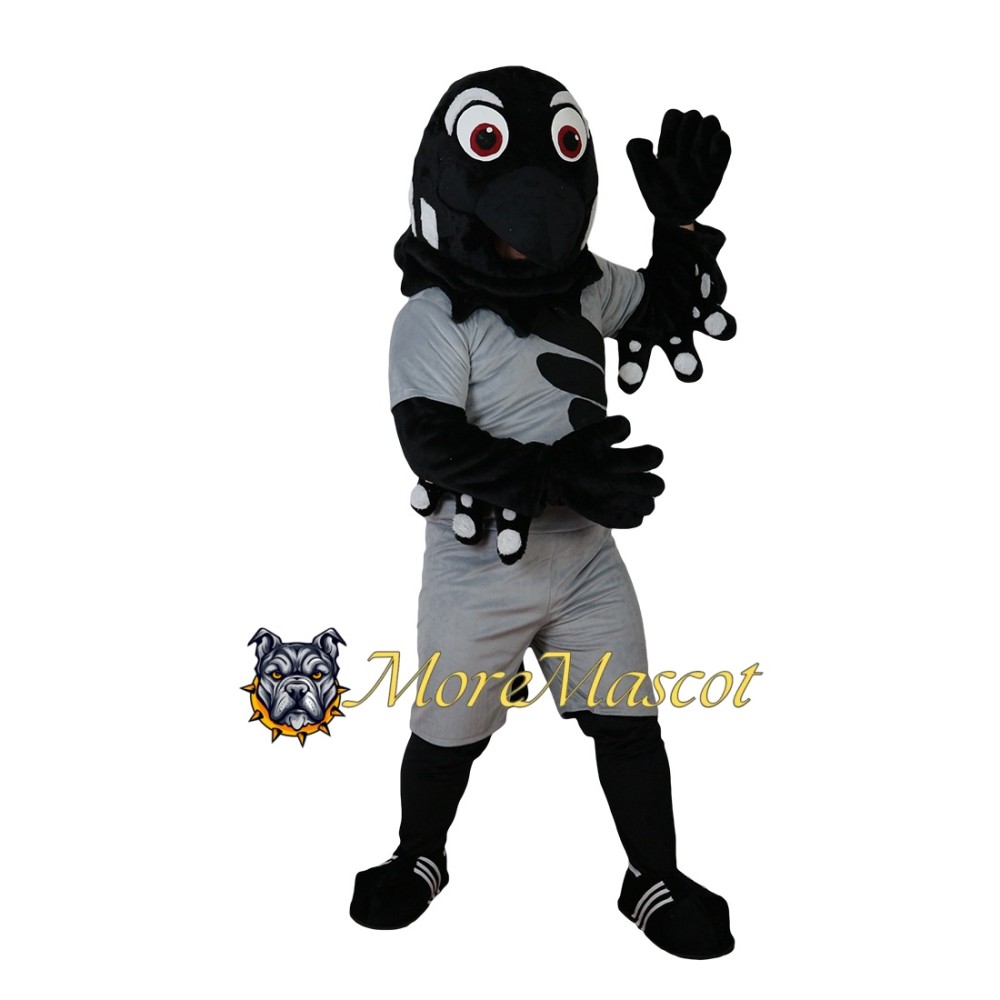 Sport Black Bird Mascot Costume