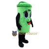 Green Trash Can Mascot Costume