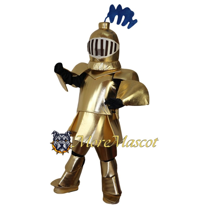 Golden Knight Mascot Costume
