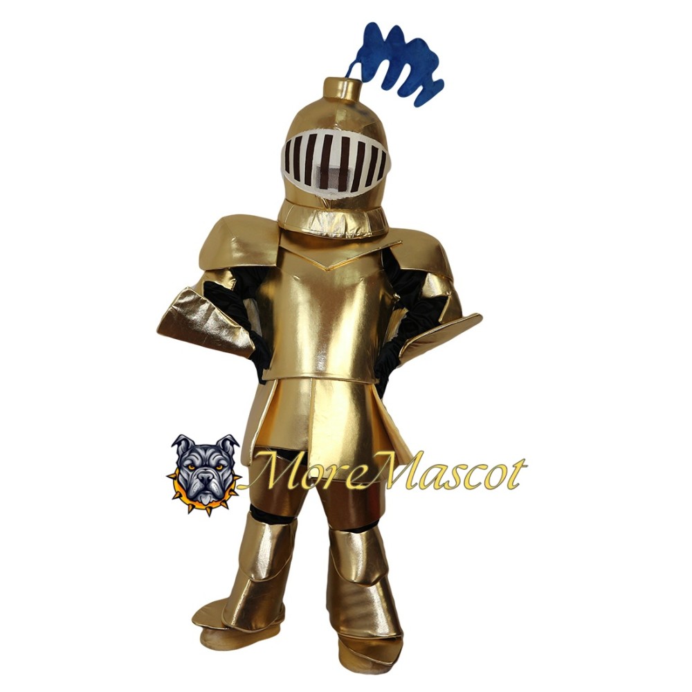Golden Knight Mascot Costume