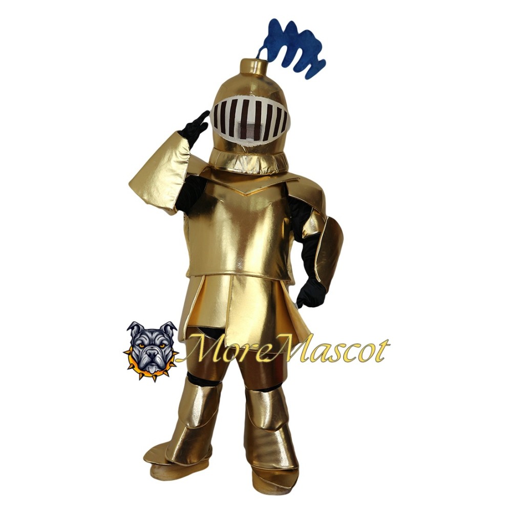 Golden Knight Mascot Costume