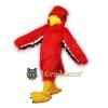 Red Falcon Mascot Costume