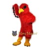 Red Falcon Mascot Costume