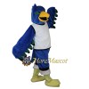 College Blue Falcon Mascot Costume