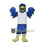 College Blue Falcon Mascot Costume