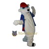 Vacation Polar Bear Mascot Costume