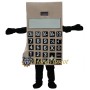 Calculator Mascot Costume