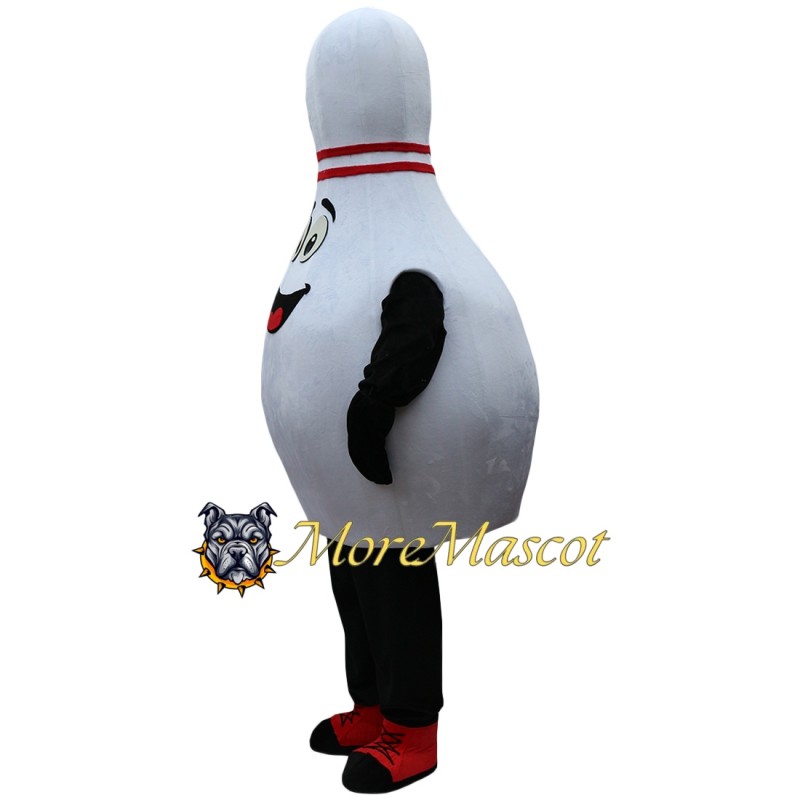 Bowling Pin Mascot Costume