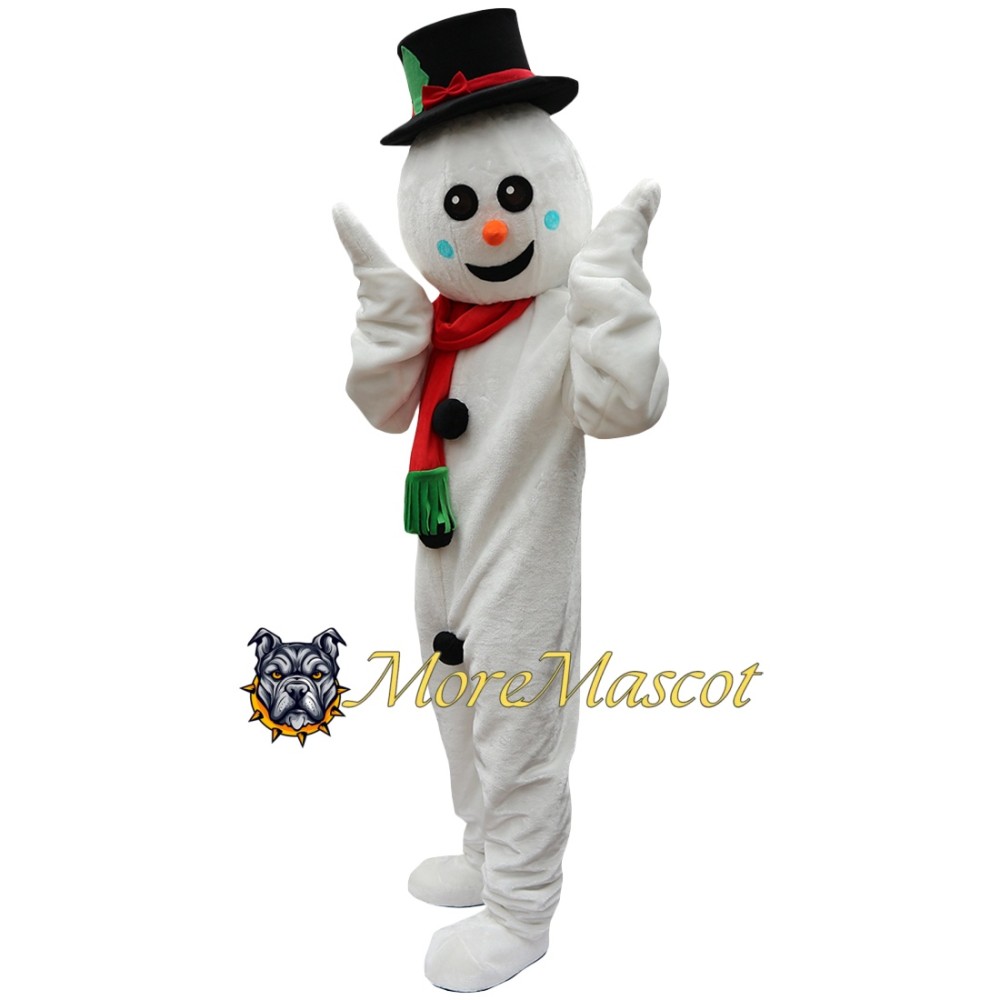 Exquisite Snowman Mascot Costume
