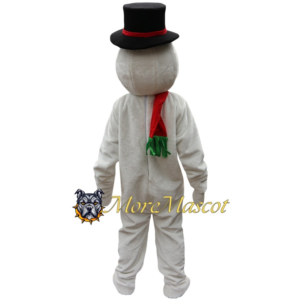 Exquisite Snowman Mascot Costume