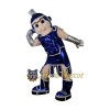 Blue Warrior Mascot Costume