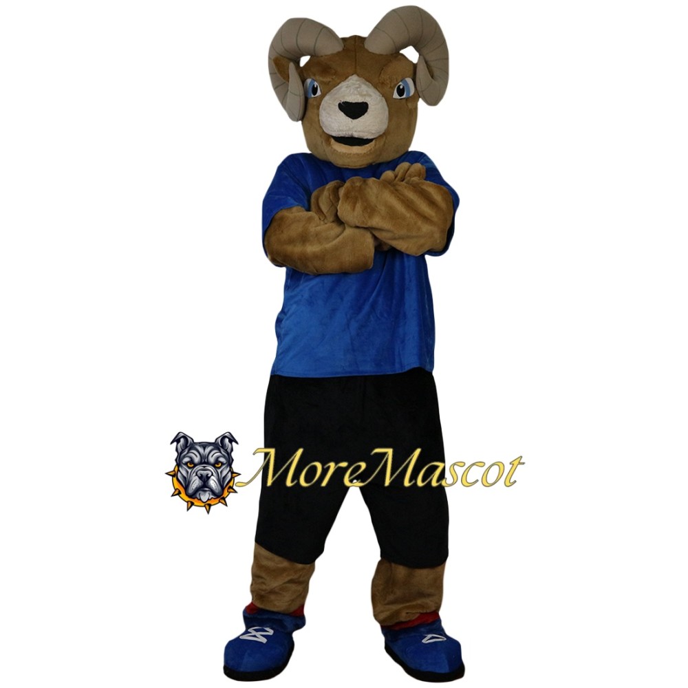 College Ram Mascot Costume