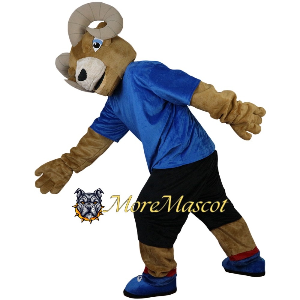 College Ram Mascot Costume