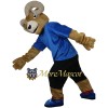 College Ram Mascot Costume