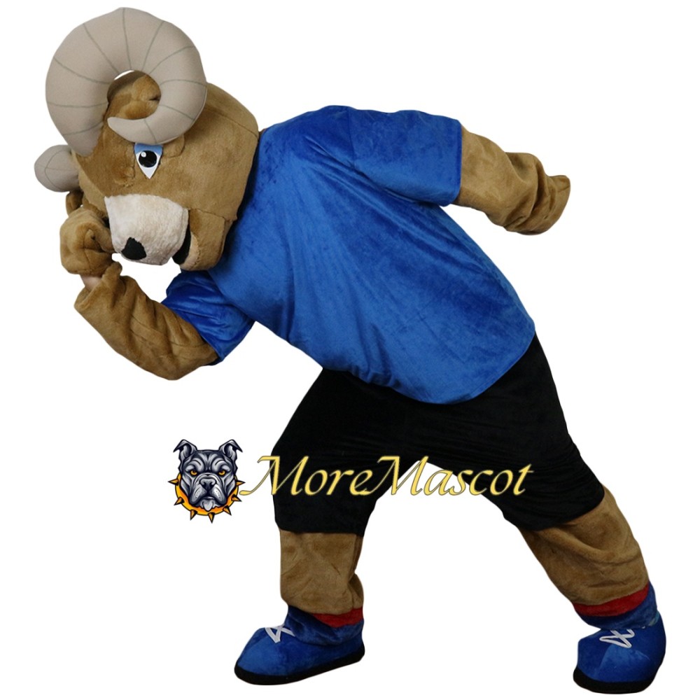 College Ram Mascot Costume
