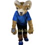 College Ram Mascot Costume