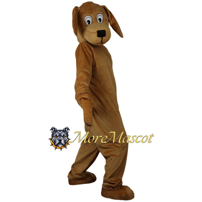 Cute Brown Dog Mascot Costume